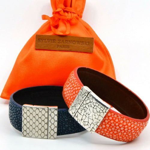 manchette_telu_en_galuchat_sylvie_zarnowski copie | EMPREINTES Paris - EMPREINTES Paris