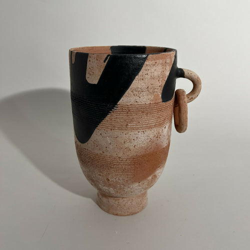 Vase Terracotta à anse d'inspiration antique | EMPREINTES Paris - EMPREINTES Paris