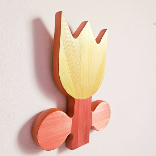 serie_flowerpower_tulipe_jaune_et_corail_hop_studio | EMPREINTES Paris - EMPREINTES Paris