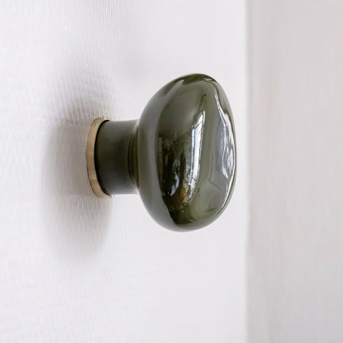 Patère Agate vert Mousse | EMPREINTES Paris - EMPREINTES Paris