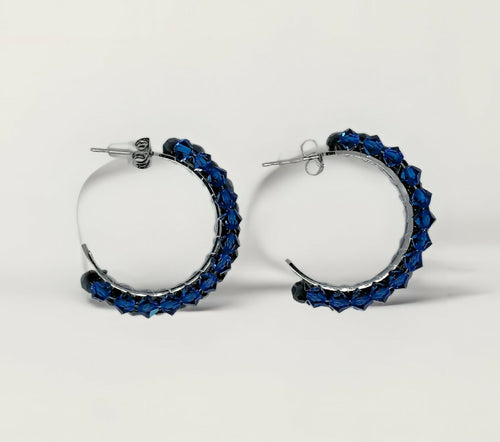 boucles_doreilles_creoles_cristal_refractions_en_chaines_rec_bijoux | EMPREINTES Paris - EMPREINTES Paris