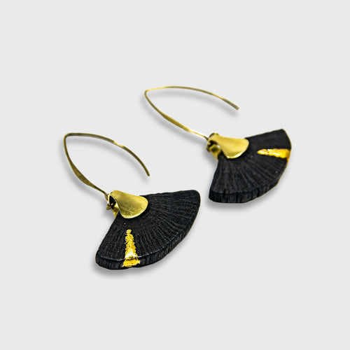 boucles_doreilles_hime_mini_ginko_kintsugi_1_charcoal_eskimeit copie | EMPREINTES Paris - EMPREINTES Paris