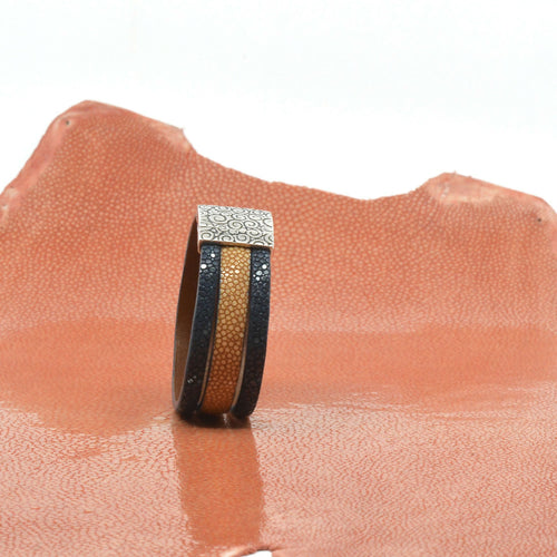 manchette_telu_en_galuchat_sylvie_zarnowski copie | EMPREINTES Paris - EMPREINTES Paris