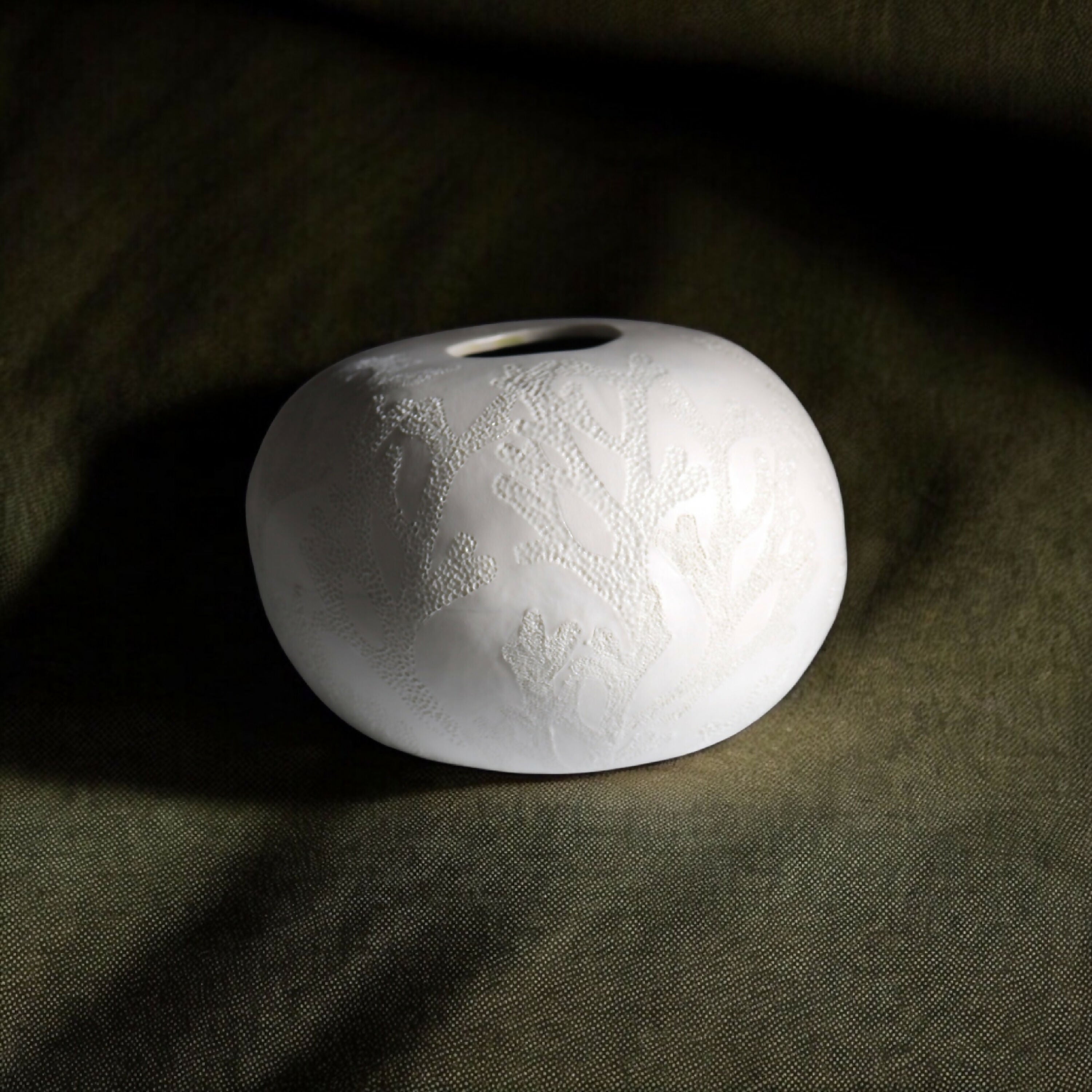 Vase porcelaine corail | EMPREINTES Paris