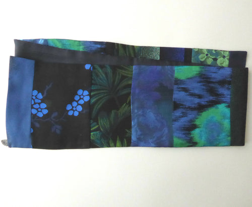 Écharpe bijou -bleu vert | EMPREINTES Paris - EMPREINTES Paris