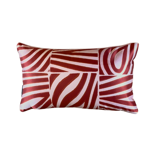 Coussin Juliette terracotta long | EMPREINTES Paris - EMPREINTES Paris