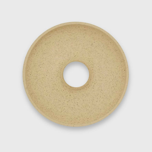 applique_murale_ronde_en_gres_blanc_douce_ceramique copie | EMPREINTES Paris - EMPREINTES Paris