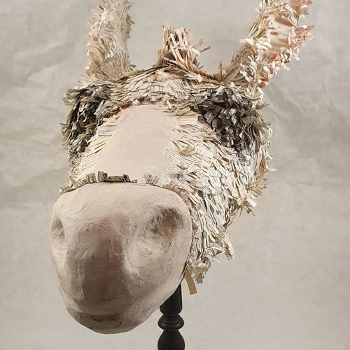 sculpture_papier_un_demi_ane_laurence_lehel copie | EMPREINTES Paris - EMPREINTES Paris