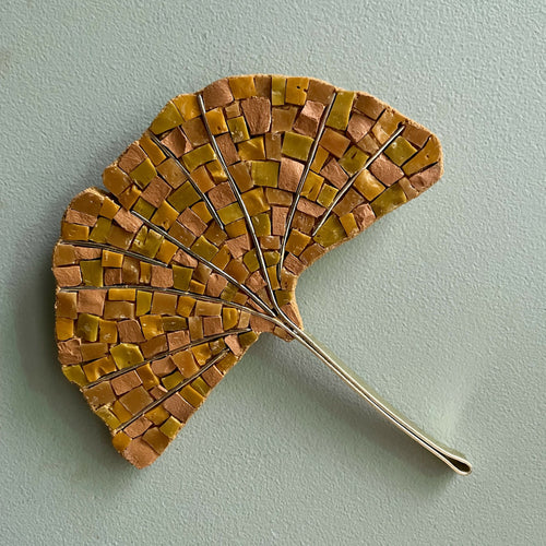 feuille_mosaique_ginkgo_jaune_musea_mosaique copie | EMPREINTES Paris - EMPREINTES Paris