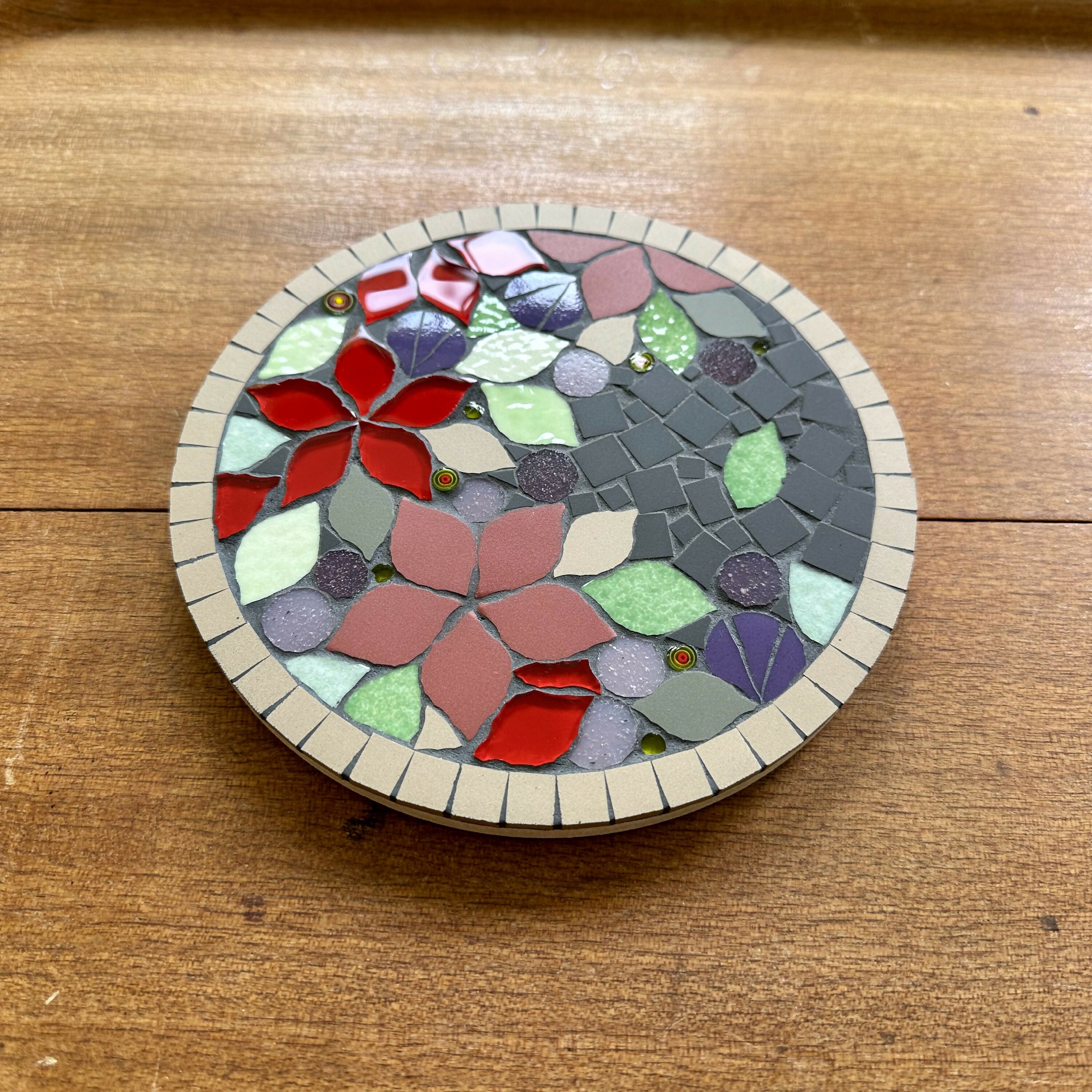 dessous_de_plat_floral_chamarre_rouge_anis_et_celadon copie | EMPREINTES Paris