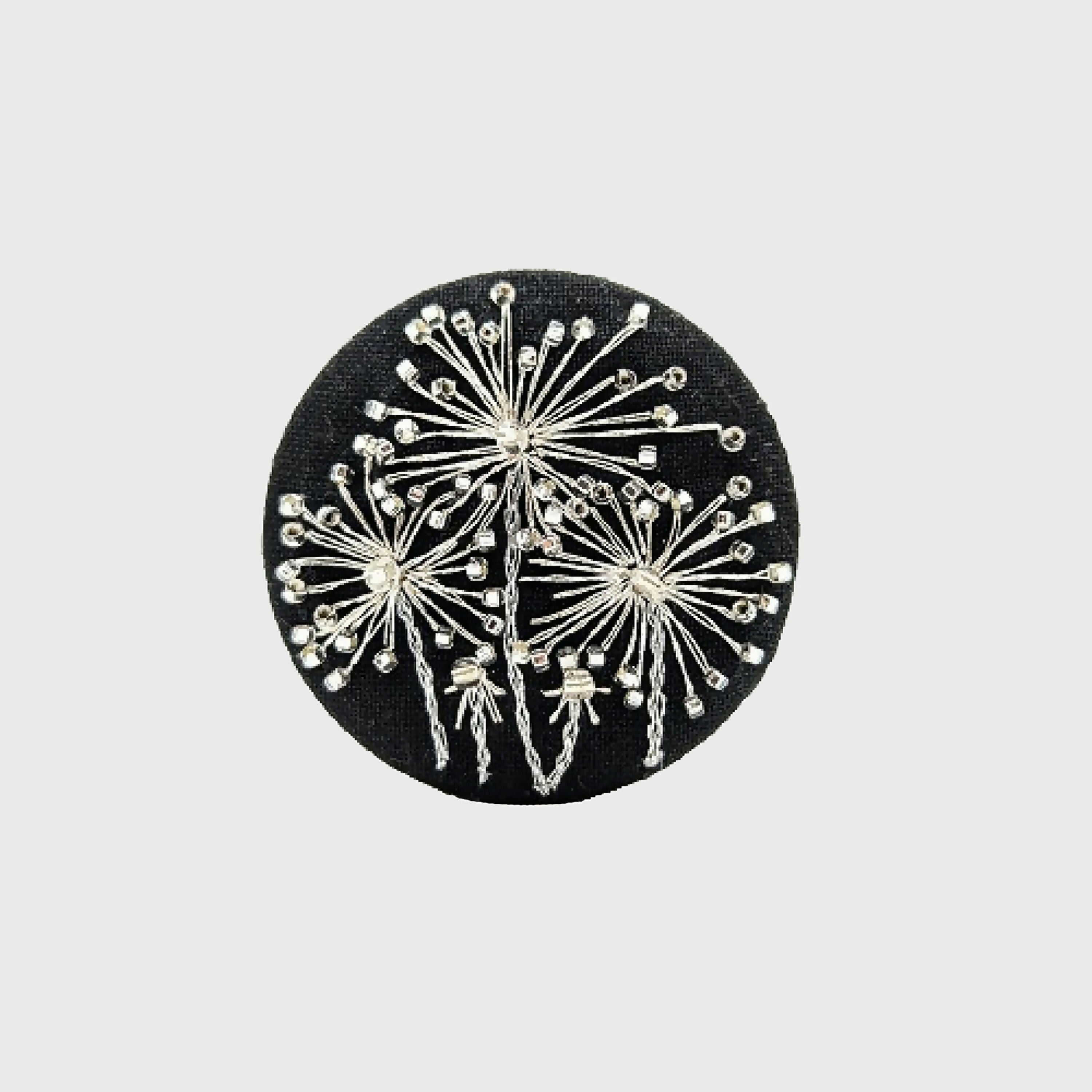 Broche aimantée Pissenlit Argent | EMPREINTES Paris