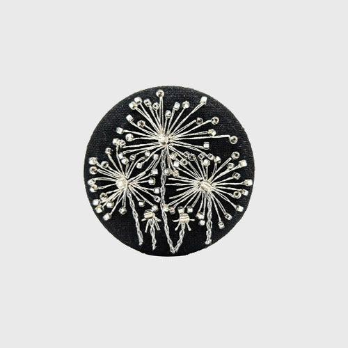 Broche aimantée Pissenlit Argent | EMPREINTES Paris - EMPREINTES Paris