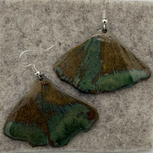 Boucles d’oreilles ginkgo en automne | EMPREINTES Paris - EMPREINTES Paris
