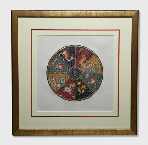 enluminure_la_roue_annie_bouyer_enluminure copie | EMPREINTES Paris - EMPREINTES Paris