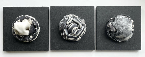 Bas relief tableau porcelaine collection Planète 3 | EMPREINTES Paris - EMPREINTES Paris