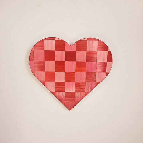 serie_pop_coeur_damiers_rose_rouge_hop_studio | EMPREINTES Paris - EMPREINTES Paris