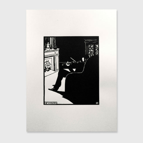 Felix Vallotton : Le Violon - Sérigraphie | EMPREINTES Paris - EMPREINTES Paris