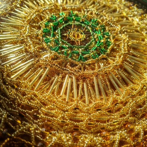 Origine - Dessous de plat perlé | EMPREINTES Paris - EMPREINTES Paris