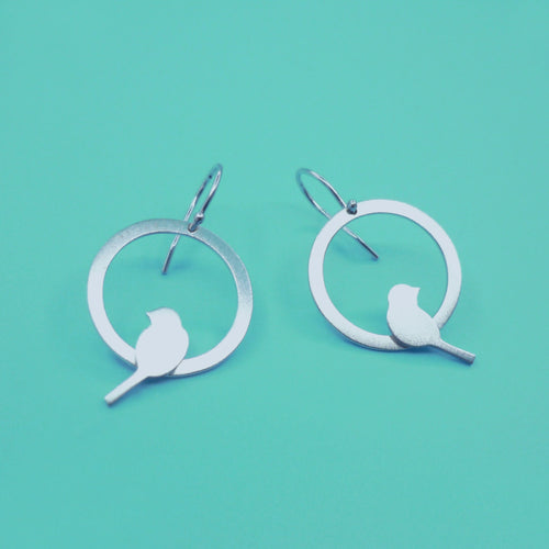 Boucles d'oreilles oiseaux perchés | EMPREINTES Paris - EMPREINTES Paris