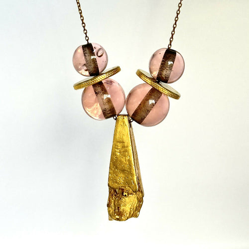 Sautoir TOTEM VERT PERIDOT | EMPREINTES Paris - EMPREINTES Paris