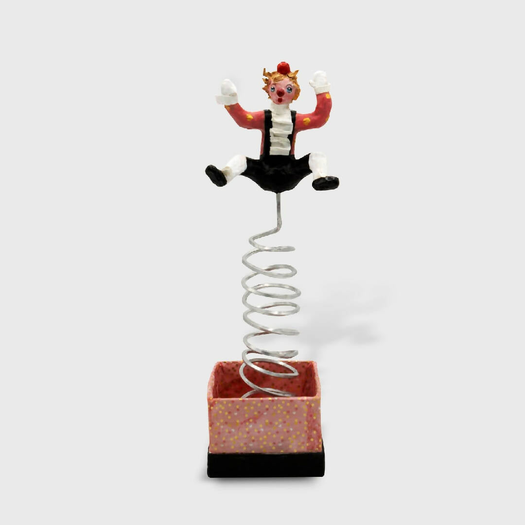 Sculpture en papier Yoyo le clown | EMPREINTES Paris