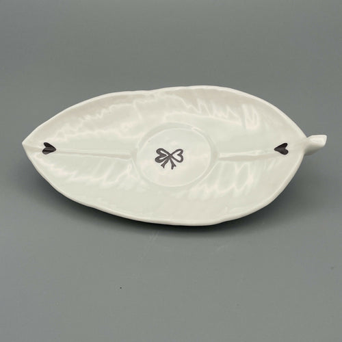 Petit Cœur soucoupe feuille 2 - Service Parapluie - serena ilari copie | EMPREINTES Paris - EMPREINTES Paris