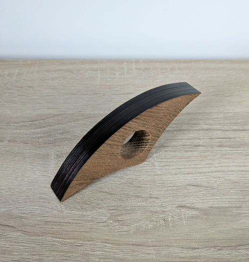 Bague de lecture avec Marqueterie de Paille Noire | EMPREINTES Paris - EMPREINTES Paris