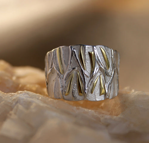 bague_petales_iv_piece_unique_t60_en_argent_pur_et_or_sol_billeke copie | EMPREINTES Paris - EMPREINTES Paris