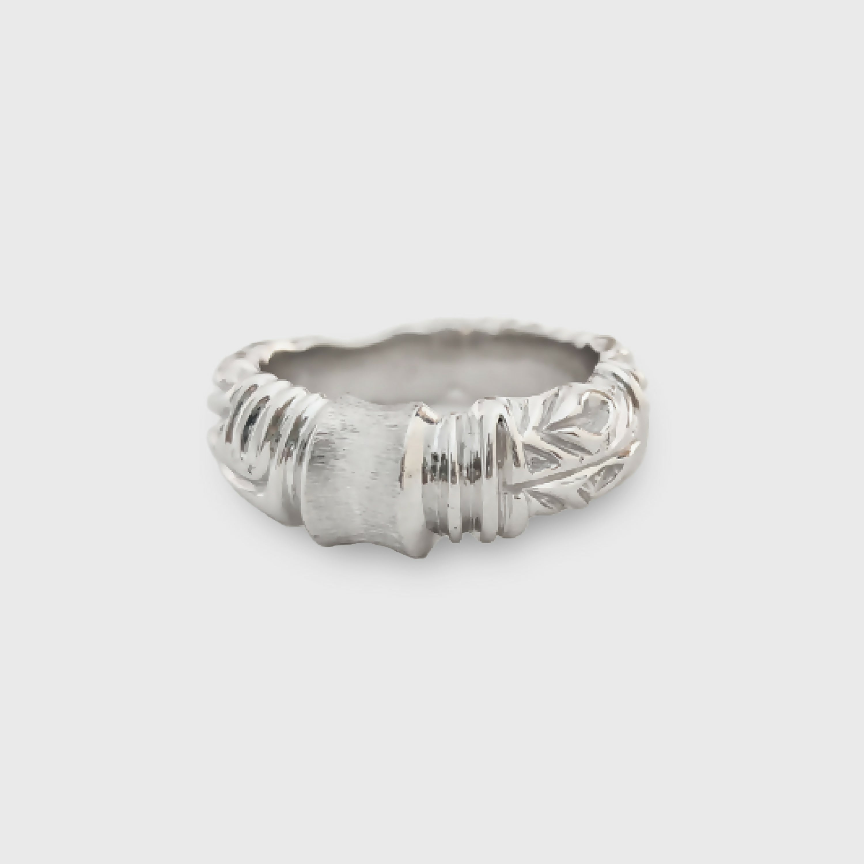 Bague sculptée en argent | EMPREINTES Paris