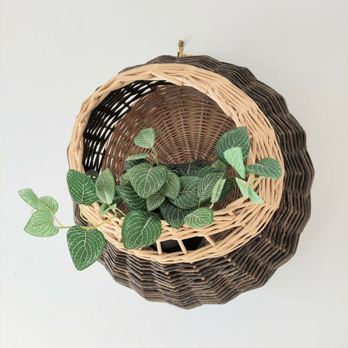 Rangement mural en osier et osier décortiqué — Cocon d’osier | EMPREINTES Paris - EMPREINTES Paris