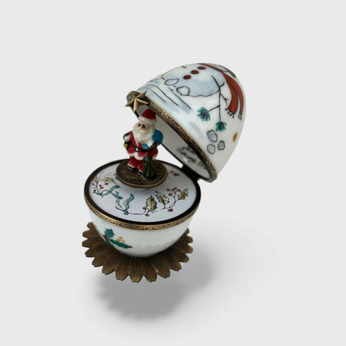 Boite à musique de Noël bonhomme de neige | EMPREINTES Paris - EMPREINTES Paris