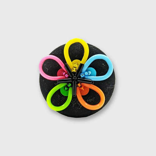 Broche Aimantée Scoubidou Fluo | EMPREINTES Paris - EMPREINTES Paris