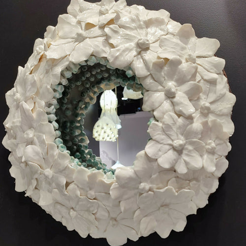 miroir_hydrangea_sophie_luline_ceramiste copie | EMPREINTES Paris - EMPREINTES Paris