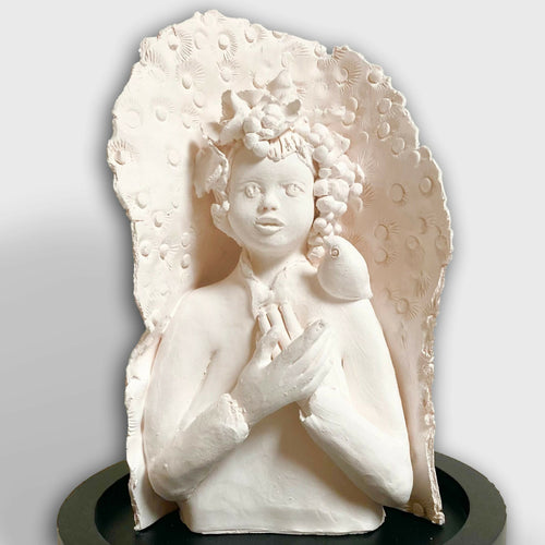 sculpture_dame_a_loiseau_2_serge_nicole_porcelaine copie | EMPREINTES Paris - EMPREINTES Paris