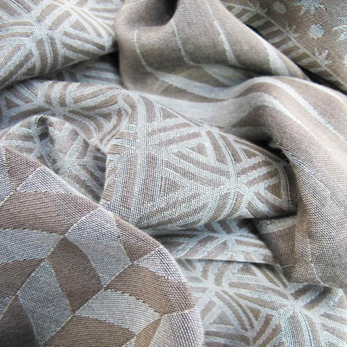 Écharpe Maxi Coton Soie Beige Glace PLANETARIUM | EMPREINTES Paris - EMPREINTES Paris