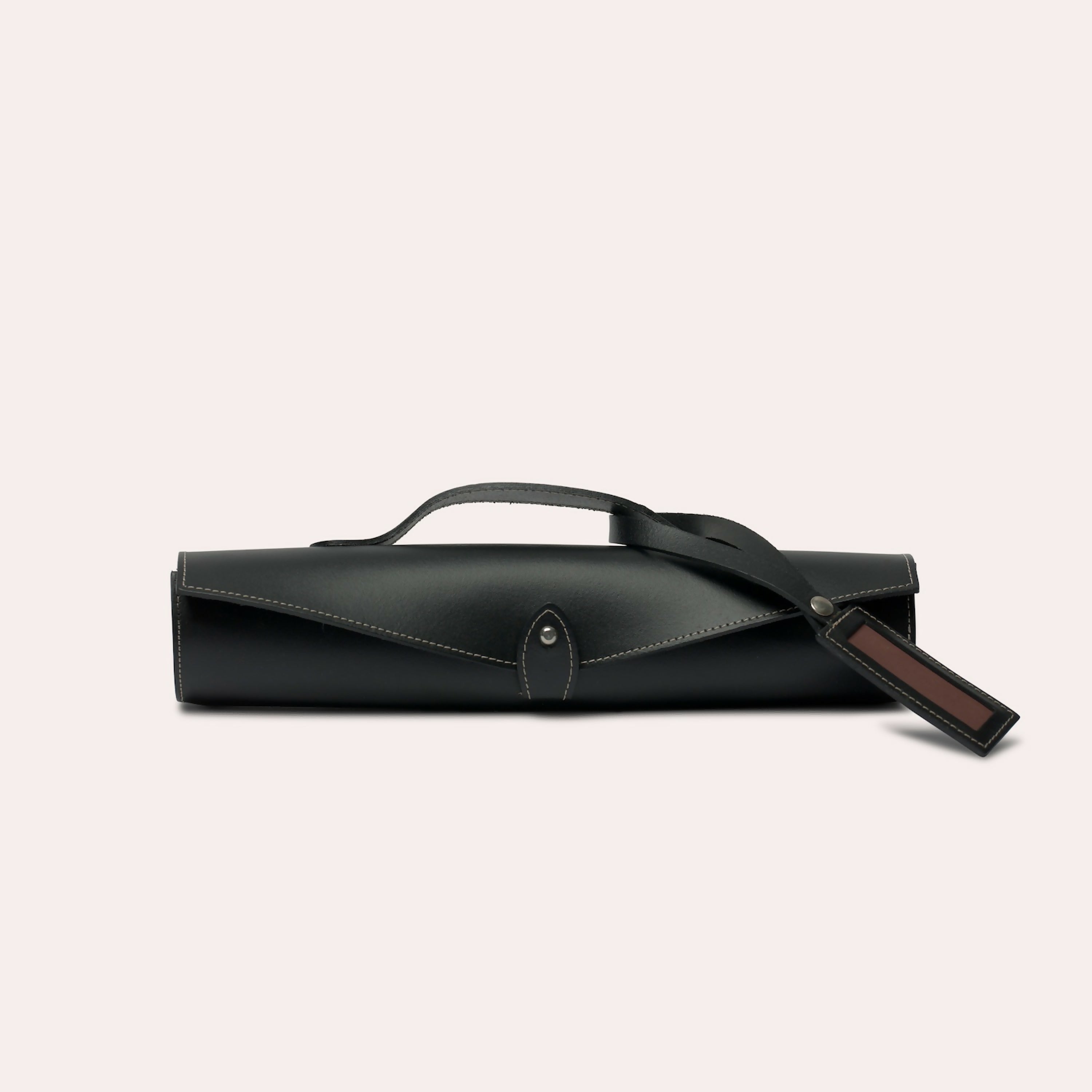 Trousse à feu en cuir noir | EMPREINTES Paris