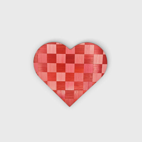 serie_pop_coeur_damiers_rose_rouge_hop_studio | EMPREINTES Paris - EMPREINTES Paris