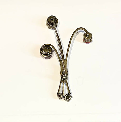 Broche trois branches bleue | EMPREINTES Paris - EMPREINTES Paris