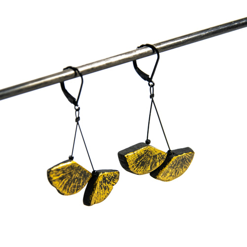 Boucles d’oreilles KURO-FULI-KIN-TENCHI-GINKO | EMPREINTES Paris - EMPREINTES Paris