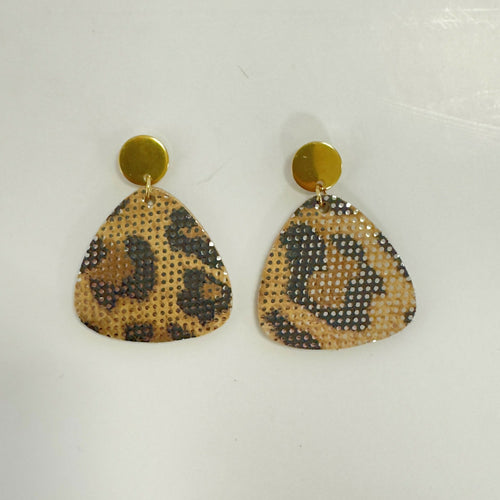 boucles_doreilles_mediator_imprimees_leopard_julie_troncin_maroquinerie | EMPREINTES Paris - EMPREINTES Paris