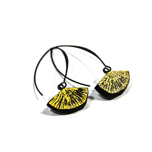 Boucles d’oreilles KURO-KIN-FULI-GINKO 5 | EMPREINTES Paris - EMPREINTES Paris