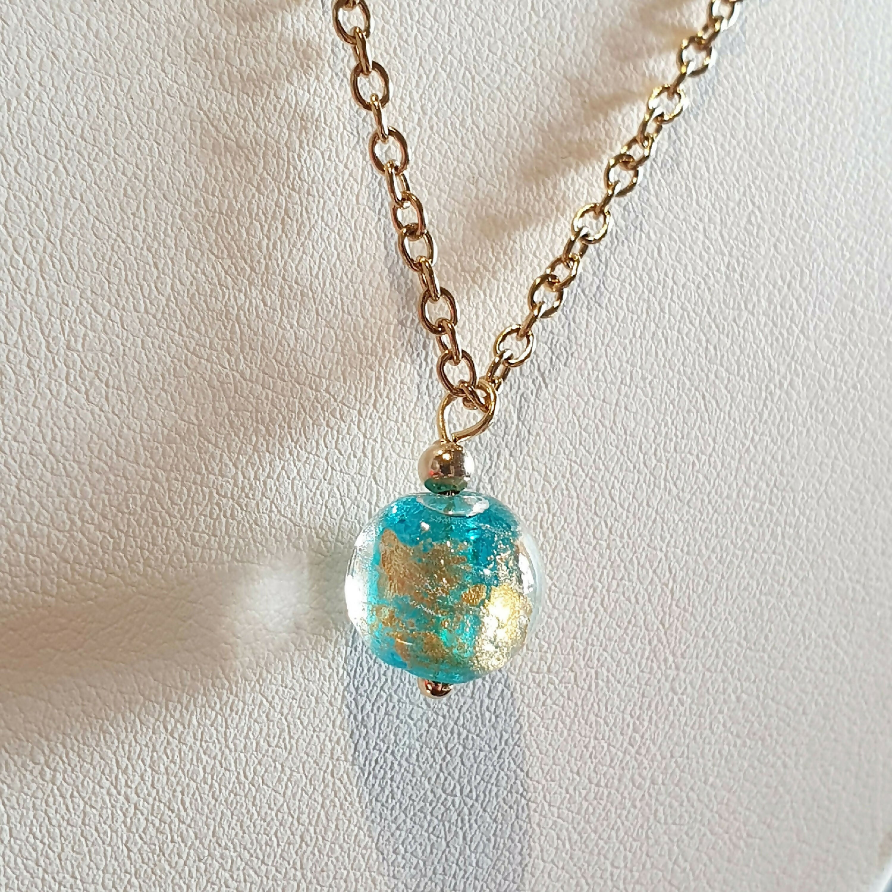 Collier en verre vénitien- 2 Coloris au choix | EMPREINTES Paris