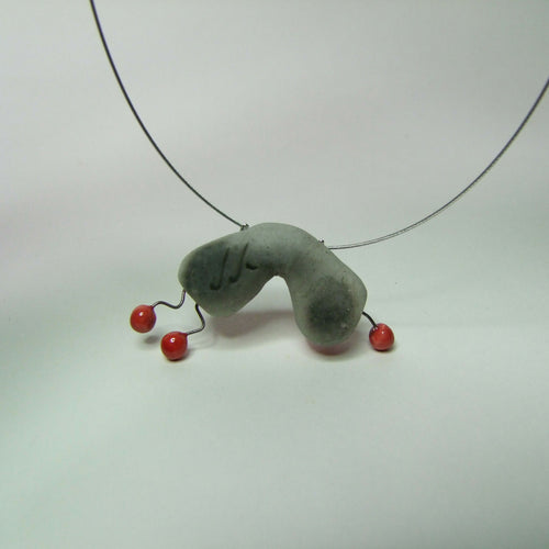 Collier Niki rouge | EMPREINTES Paris - EMPREINTES Paris