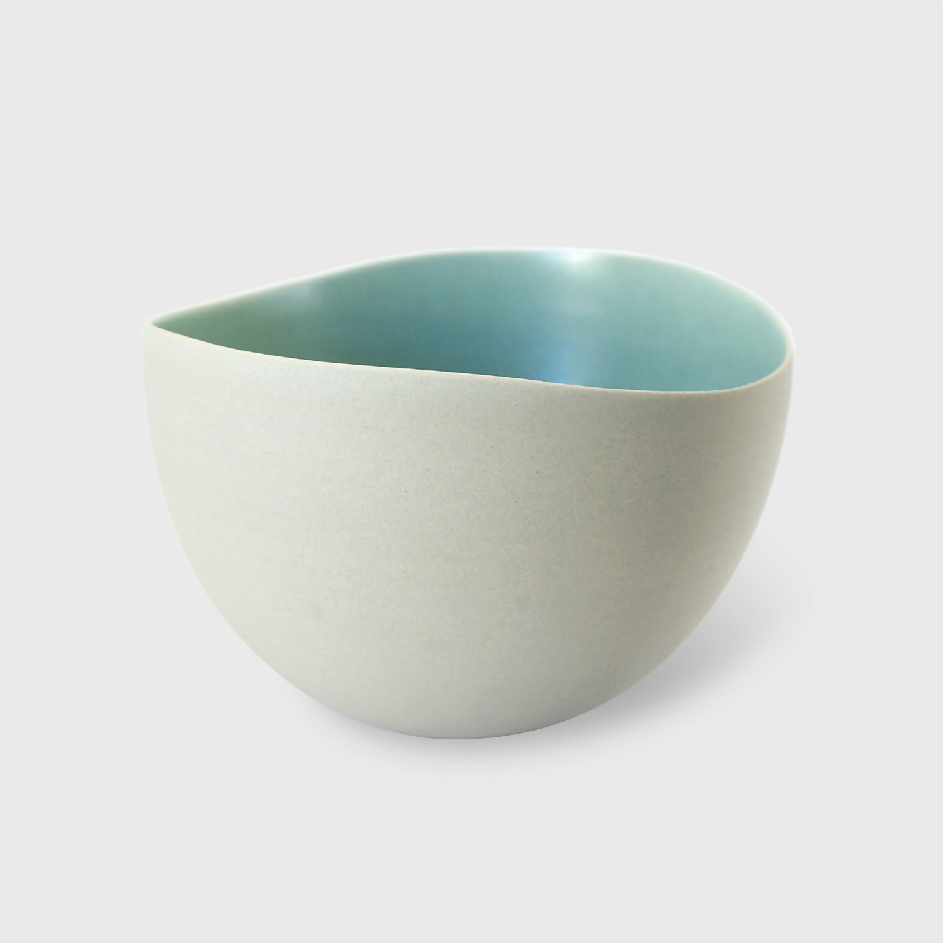 bol_gres_blanc_lisse_interieur_bleu_vert_fonce_emmanuelle_manche_ceramique copie | EMPREINTES Paris