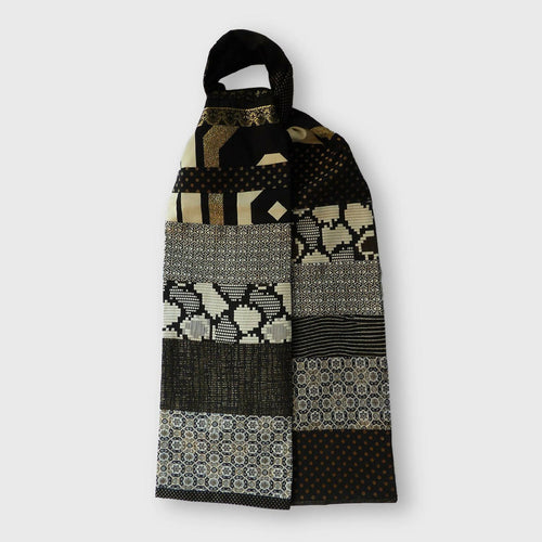 Écharpe bijou - Noir gold | EMPREINTES Paris - EMPREINTES Paris