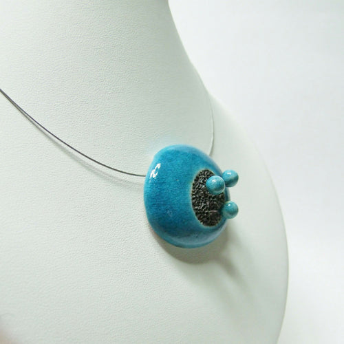 Collier Miro bleu | EMPREINTES Paris - EMPREINTES Paris