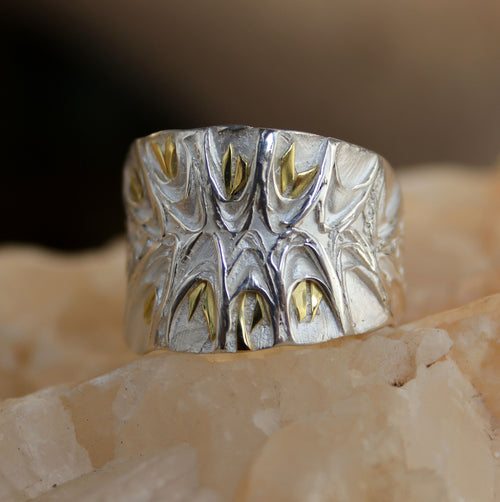 bague_mollusque_iv_piece_unique_t57_en_argent_pur_et_or_sol_billeke copie | EMPREINTES Paris - EMPREINTES Paris