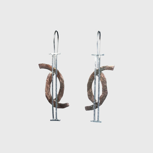 Boucles argent et bronze 108 | EMPREINTES Paris - EMPREINTES Paris