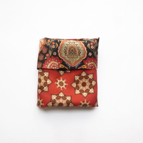 Pochette soie homme - graphic flower cachemire | EMPREINTES Paris - EMPREINTES Paris