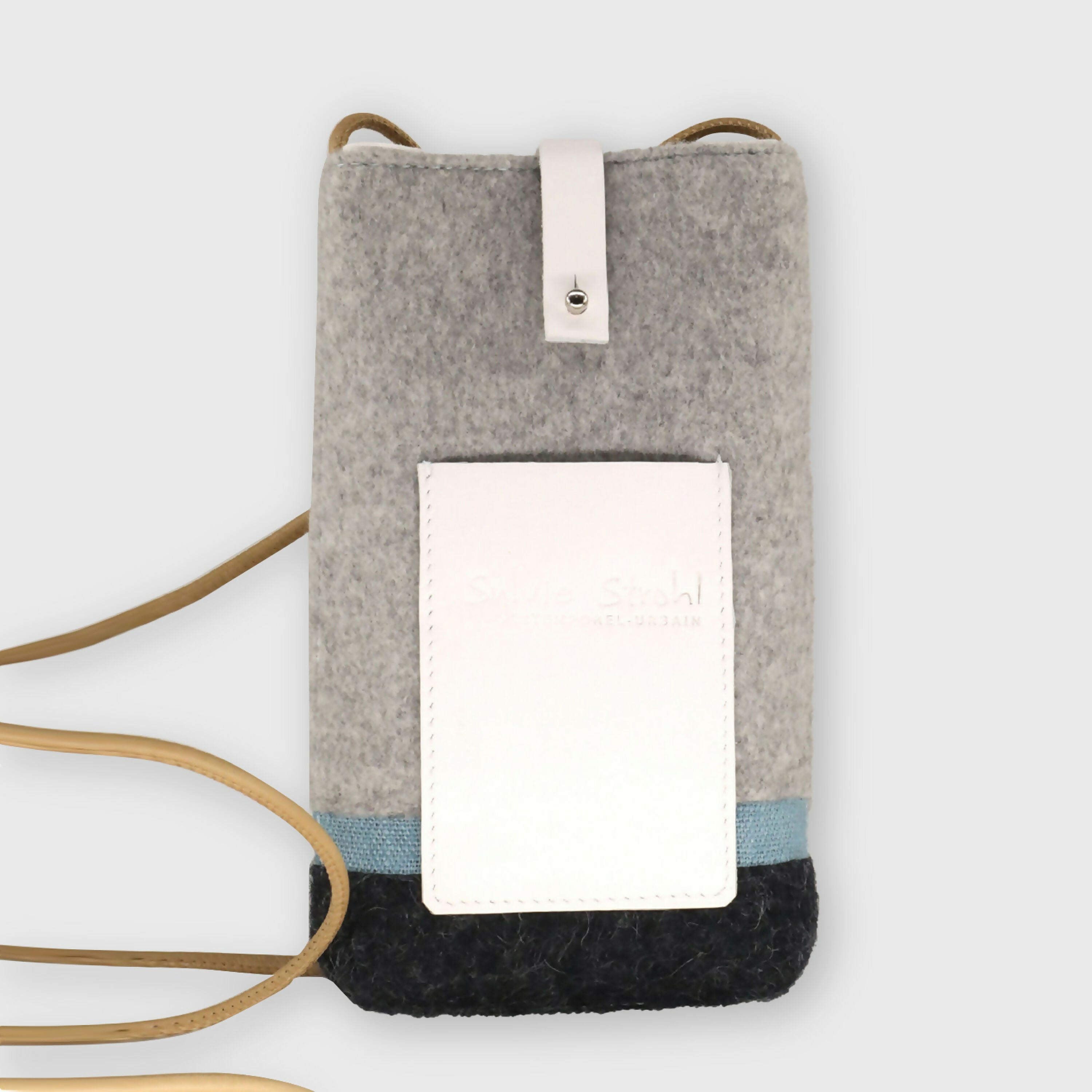 sac_poche_telephone_et_cb_couleur_glacier_sylvie_strohl copie | EMPREINTES Paris